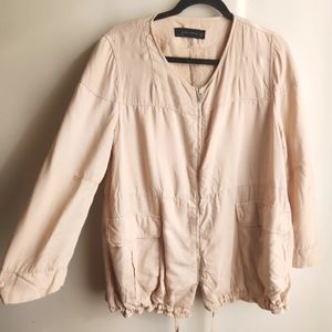 Zara zip up jacket size XL